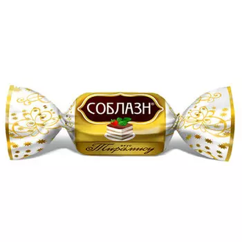 Конфеты соблазн со вкусом тирамису такф