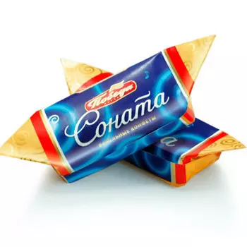 Конфеты соната вафельные победа