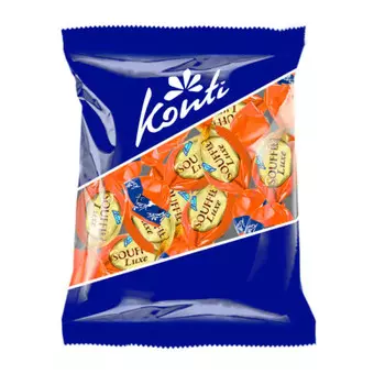 Конфеты Souffle luxe вкус карамели 165г Konti