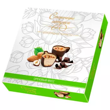 Конфеты стильные штучки 104 г ореховый мусс