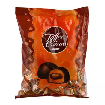 Конфеты Toffee cream 250г какао Эссен Продакшн пакет