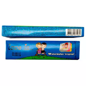 Конфеты жев. лав из 25 г со вкусом арбуз-тропик