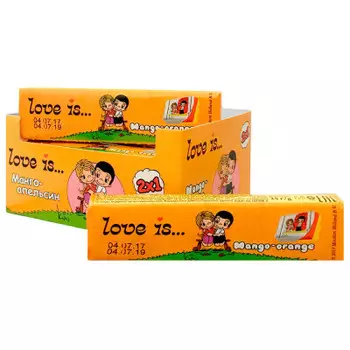 Конфеты жев. Лав из 25г со вкусом манго-апельсин