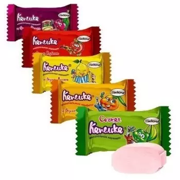 Конфеты жевательные капелька ассорти микс акконд