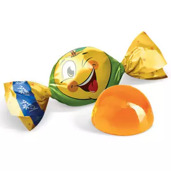 Конфеты живинка 1кг вкус райское яблоко конти