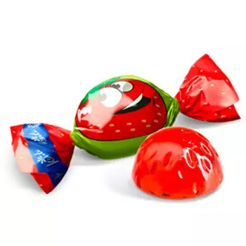 Конфеты Живинка вкус клубника с йогуртом Konti