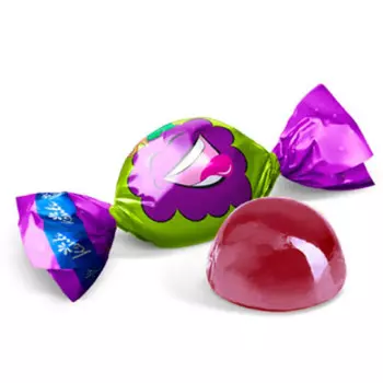 Конфеты живинка вкус лесных ягод конти