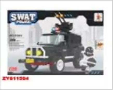 Конструктор аусини 141 деталь полиция zy611591