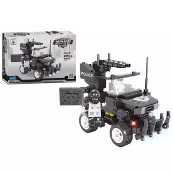 Конструктор аусини 229 деталей полиция zy667627