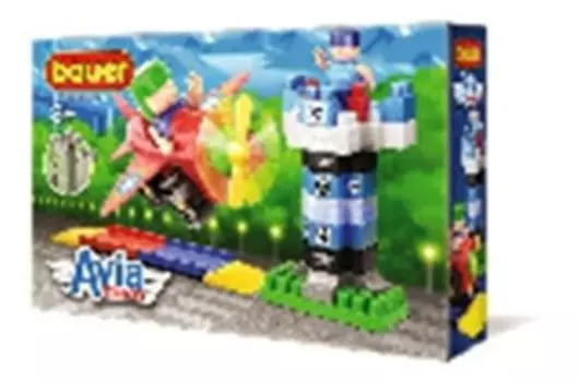 Конструктор бауер эйвиа самолет/взлетная полоса/кдп 746