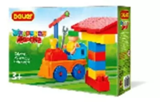 Конструктор бауер железная дорога 2 крой 702