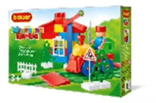 Конструктор бауер железная дорога 3 крой 703