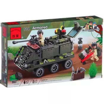 Конструктор Enlighten Brick 167 деталей бтр г38924