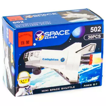Конструктор Enlighten Brick 30 деталей мини ракета 502