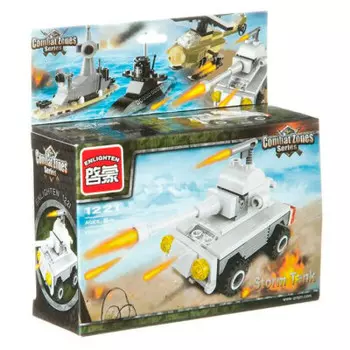 Конструктор Enlighten Brick танк г79604