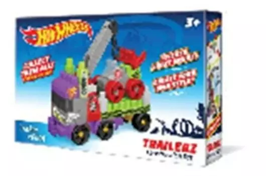Конструктор Hot Wheels трейлез трейкер+финт 721