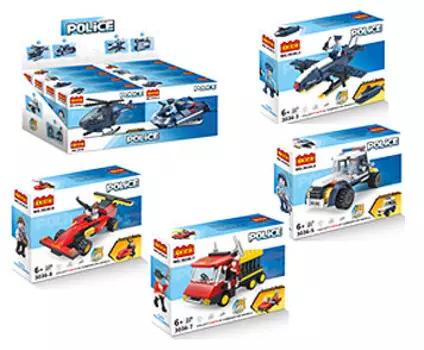 Конструктор кого 116-123 детали полиция cgbx3036