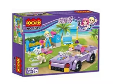 Конструктор кого 182 детали девочки cgbx4549