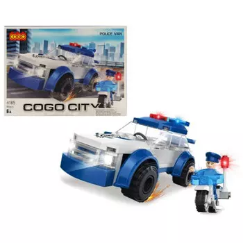 Конструктор кого 86 деталей полиция 14 х19 х4.3 см cgbx4185