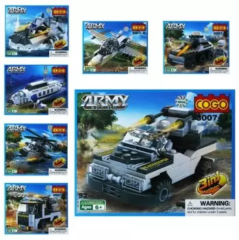 Конструктор кого армия 16х20х4см cgbx3007