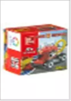 Конструктор пластм 29 деталей пожарная машина