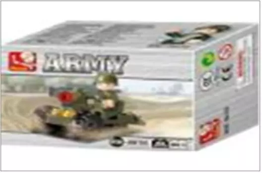 Конструктор слубан 24 детали сухопутные войска м38-в0118