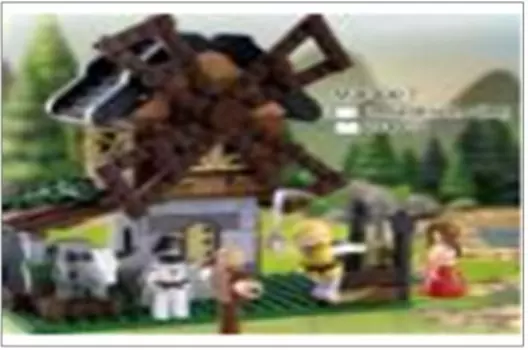 Конструктор слубан 293 детали мельница m38-b0617