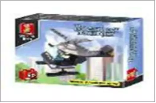 Конструктор слубан 68 деталей вертолет m38-b600(64)