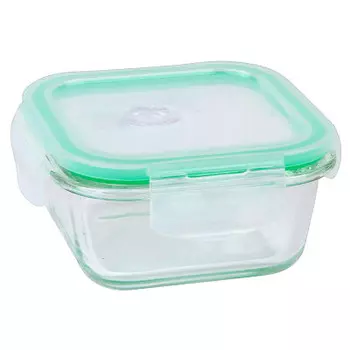 Контейнер 320 мл росенберг квадратный пищевой стекло rgl-230130