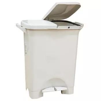 Контейнер бытовой для раздельного сбора мусора Unigood 30*44*48см белый