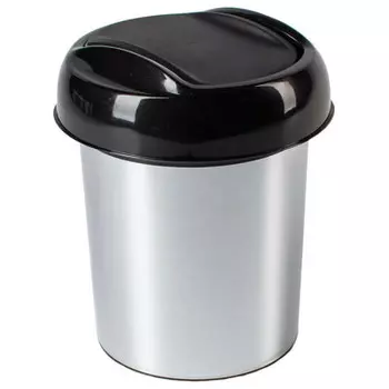 Контейнер для мусора 1л декор металл sv4049