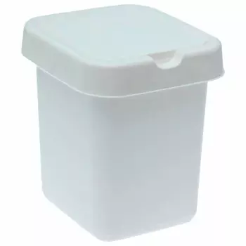 Контейнер для мусора 9л квадра sv4042нбс белый