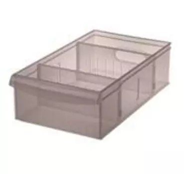 Контейнер универсальный 2,65 л эконова оптима 15*26,6*8,7см коричневый 433218314