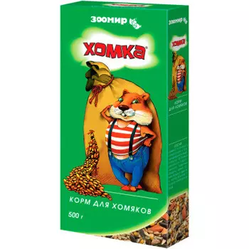 Корм для хомяков Зоомир Хомка 500г