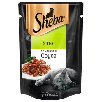 Корм для кошек Sheba Pleasure 85 г ломтики в соусе утка