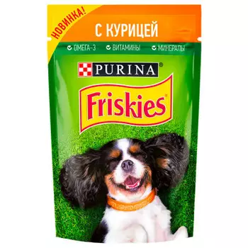 Корм для собак фрискис 85 г с курицей
