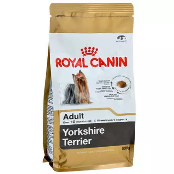Корм для собак Royal Canin 500г для собак породы йоркширский терьер с 10 месяцев