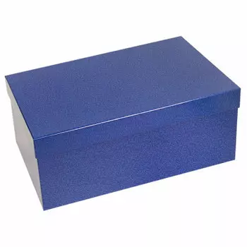 Коробка прямоугольная миленд кобальт 28, 5*18, 5*12 см нпк-7506