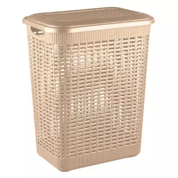 Корзина д/ белья 50 л 42*31*56 см бытпласт 4312934