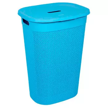 Корзина д/белья пласт тим осло 55 л 4,5*35,3*60,9см туманно-голубой pt1334тг-6