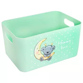 Корзина д/детских игрушек мамми лав чайное дерево ас 48962000