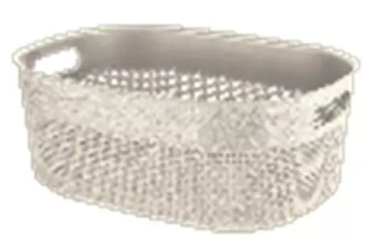 Корзина д/хранения осло 3 л молочная pt1350мл-10