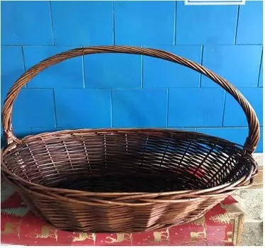 Корзина плетеная ива 42.5 см 50*40*17
