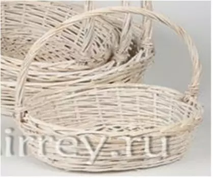 Корзина плетеная ива 46 см 48*39*15