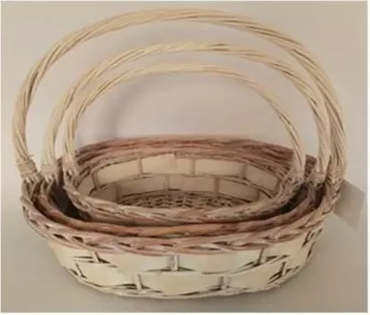 Корзина плетеная ива 52 см 57*41*22