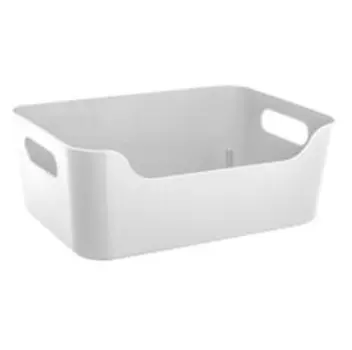 Корзинка универсальная 34*24*14см бытпласт сканди 10л белая