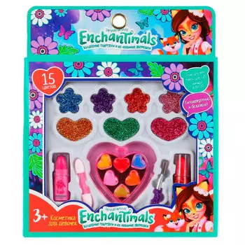 Косметика для девочек Милая Леди Enchantimals тени/блески для губ/помады 296893