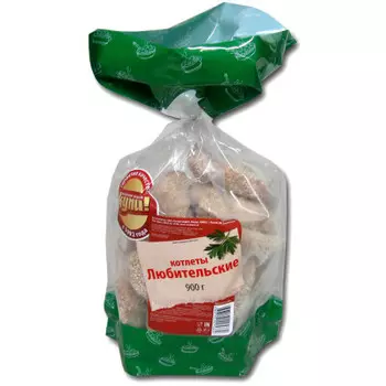 Котлеты любительские 900г купи