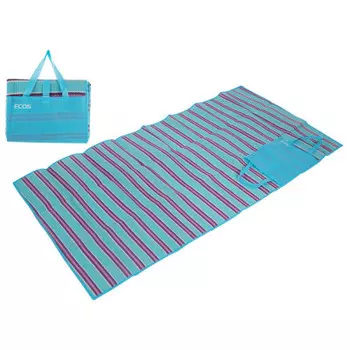 Коврик экос пляжный линес из полиропиленовой соломы 90*180см 999652