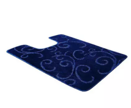 Коврик для туалета Shahintex рр 57*80 индиго 54